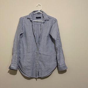 Striped Abercrombie & Fitch flannel